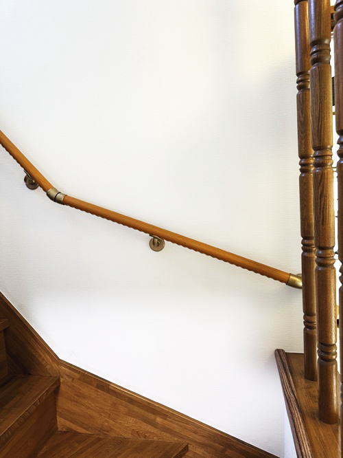 直線階段手すり(取付例07下)