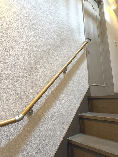 まわり階段手すり(取付例10上)