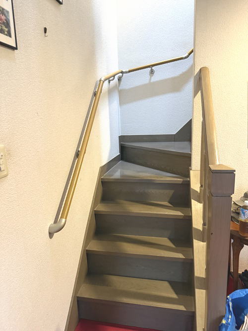 まわり階段手すり(取付例10下)