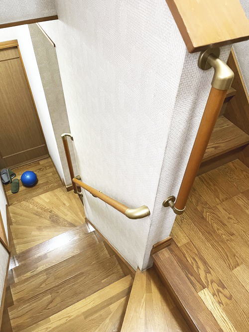 たて・斜め・コーナー手すり(取付例16)